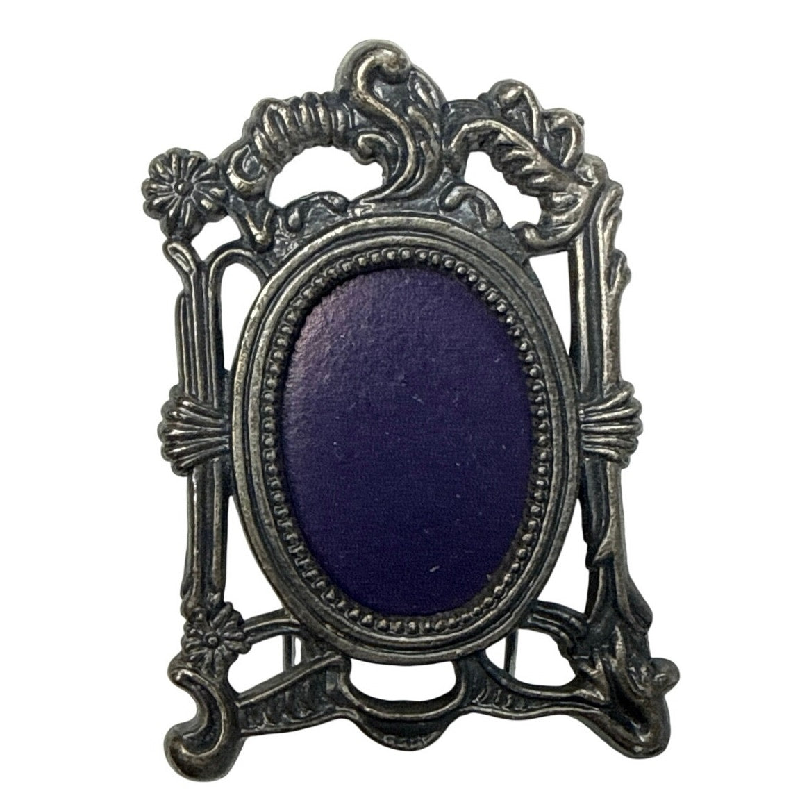 Vintage Taiwan Ornate Mini Picture Frames Set of 6, 2–3”