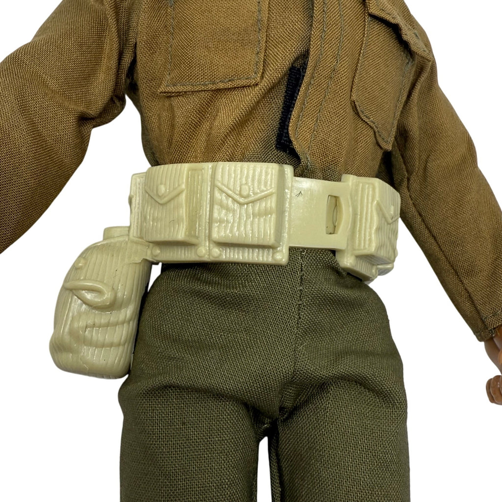 Vintage80s Military Action Figure Soldier Jeep Driver 12” Posable Toy