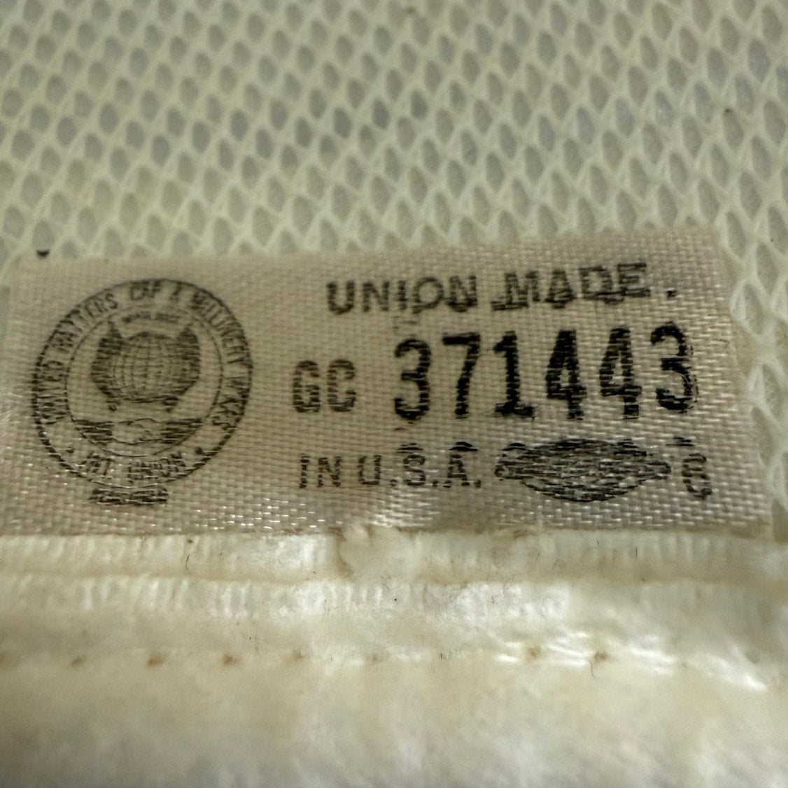 Vintage 1960s White Pillbox Hat Veil Union Label Wedding Formal