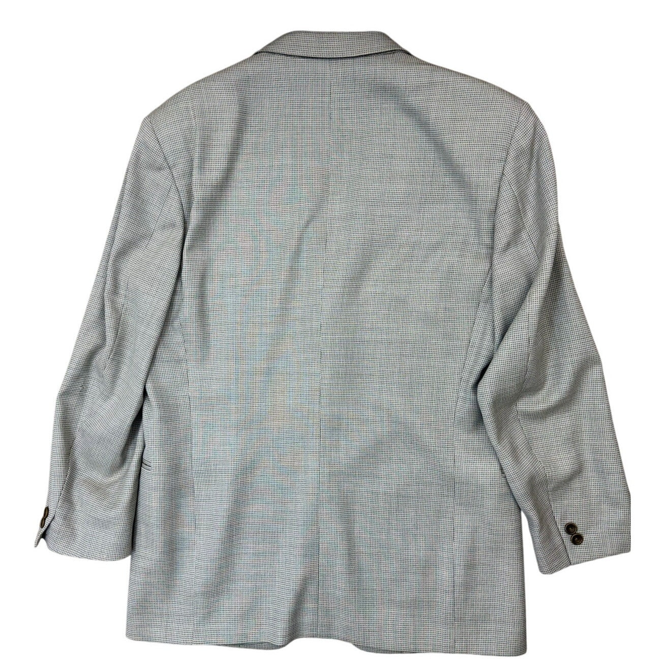 Canali Proposta Italy Blazer Gray Green Men's 44 Wool Suit Jacket