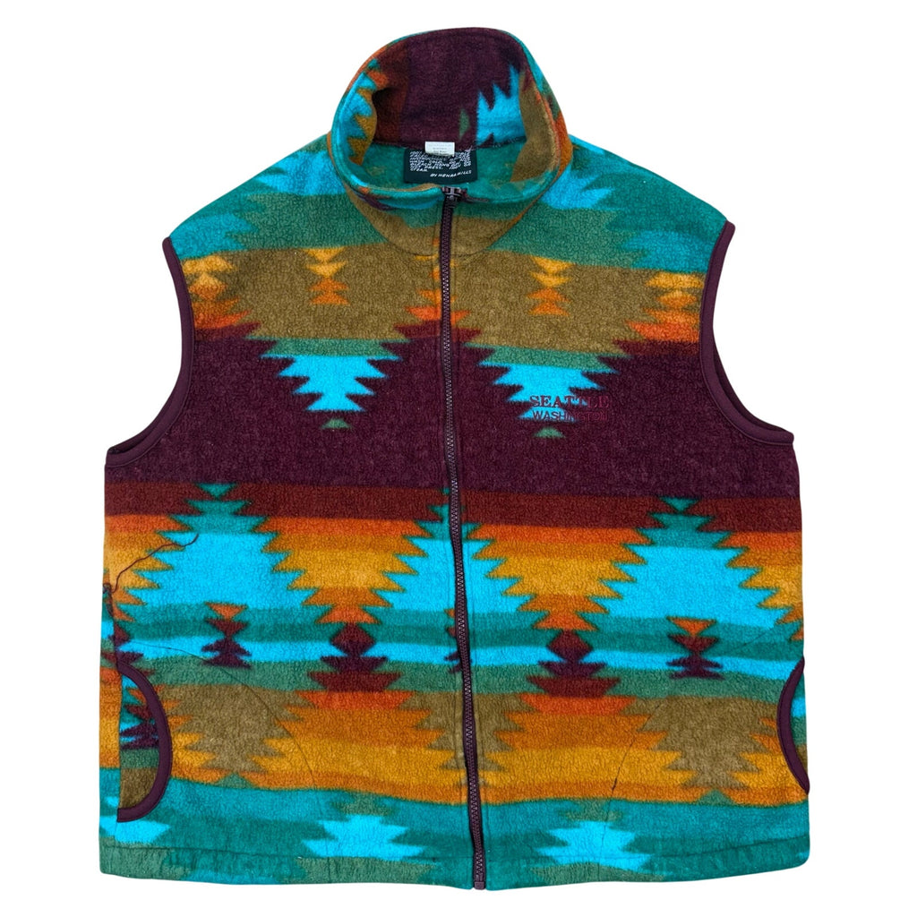 Womens 90s Fleece Vest