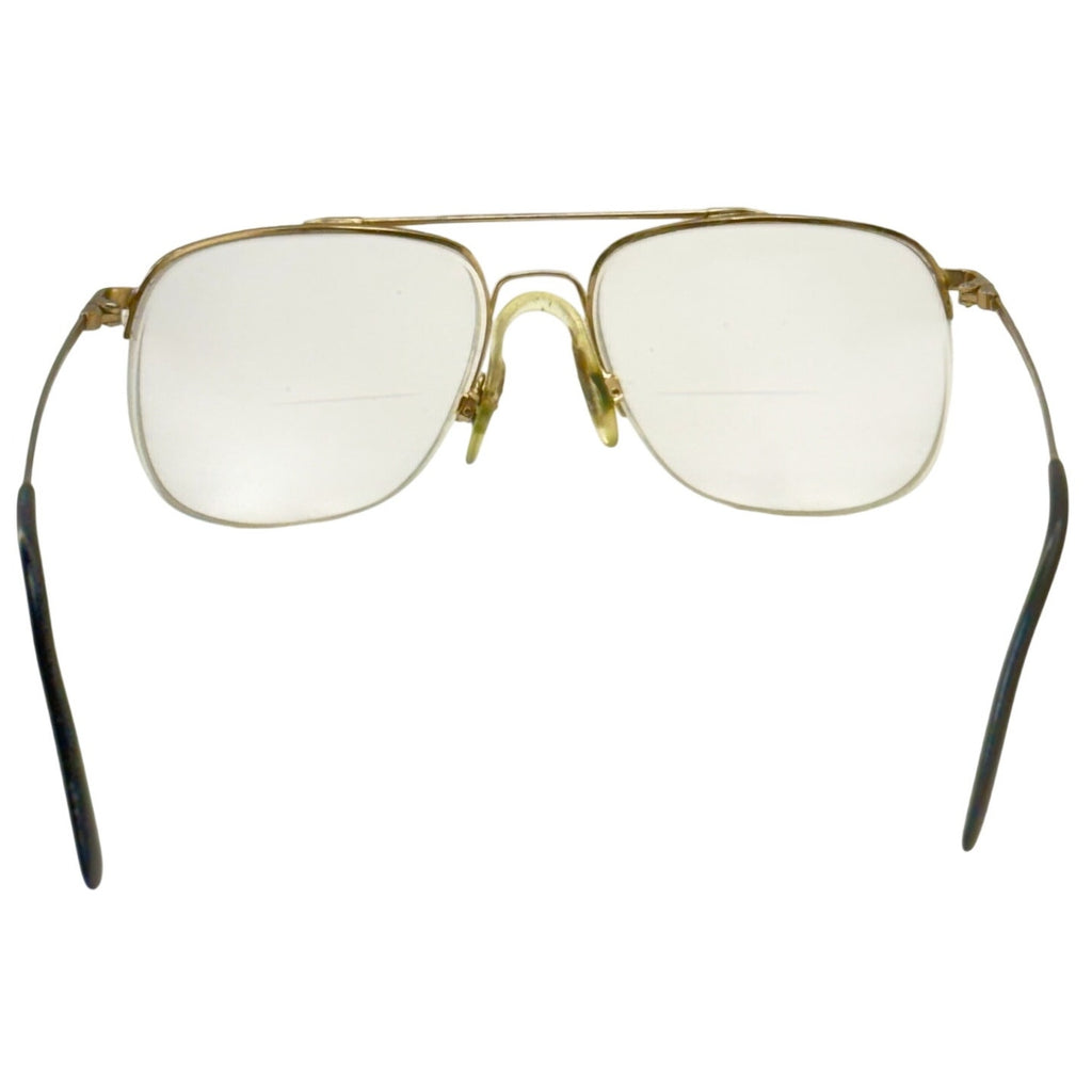 Marchon Flexon GER Flex 17 Gold Eyeglass Frames 59-17-145 Titanium