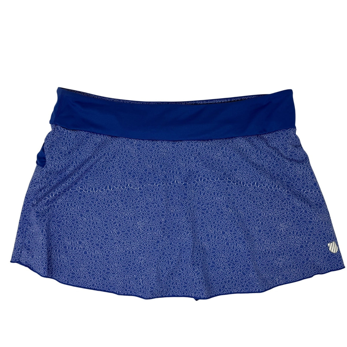 Vintage 2000s K-Swiss Tennis Golf Skirt Skort Built in Shorts Activewear Blue Women's Large
