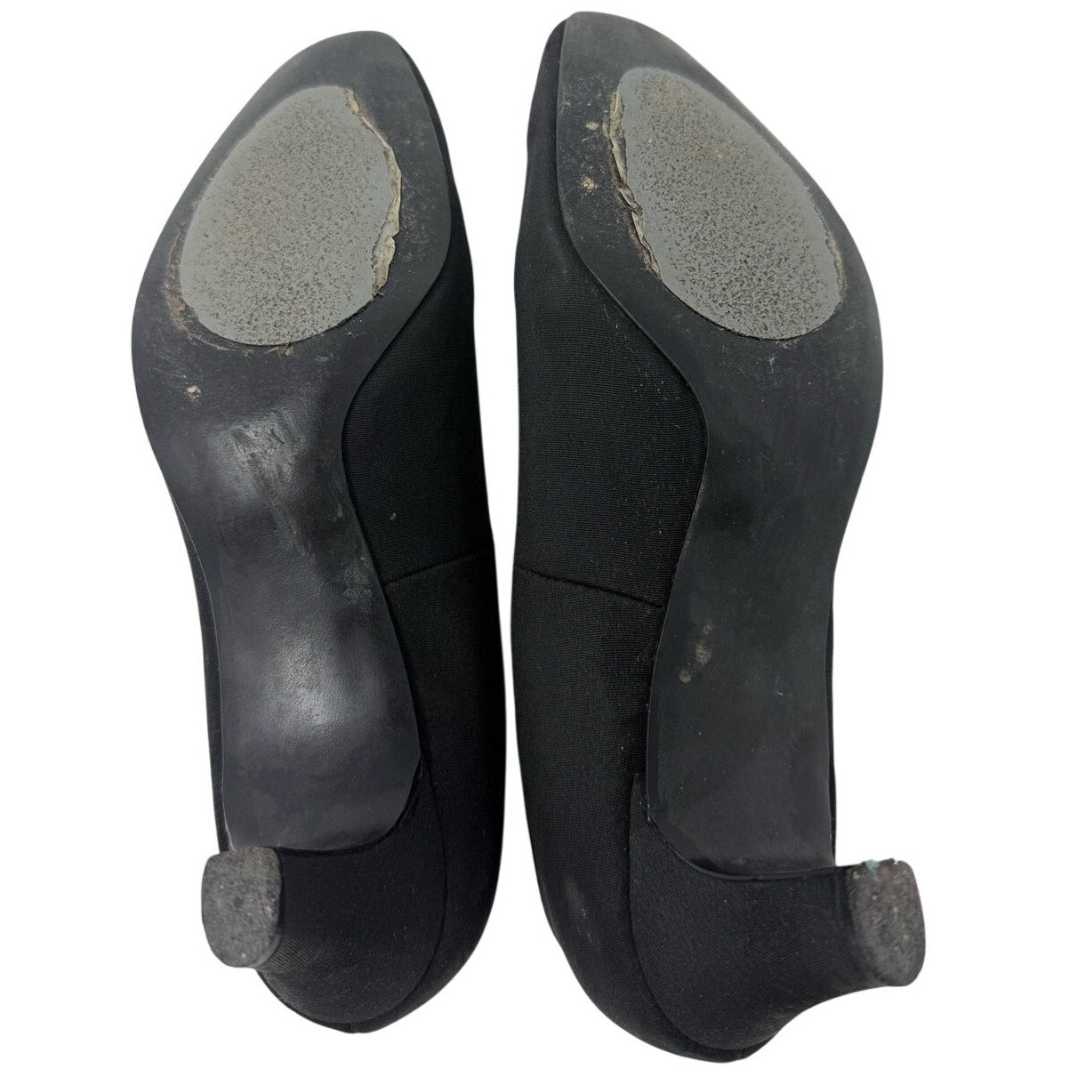 Vintage 60s Women's 5 Flirtations Black Rhinestone Pump Heels Narrow Fit