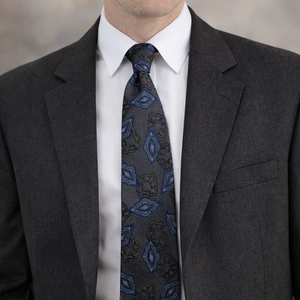 Mens 90s John Weitz Signature Necktie