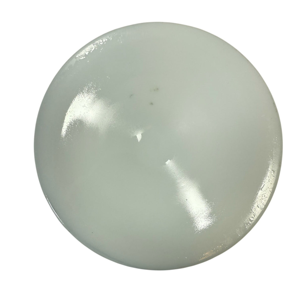 Vintage 60s Indiana Glass White Milk Glass Teardrop Pedestal Compote Candy Dish