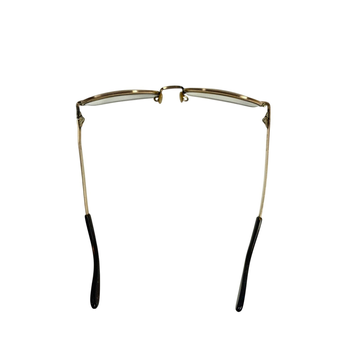 Vintage 70s Universal Gold Oval Eyeglass Frames 10K RGP 140mm