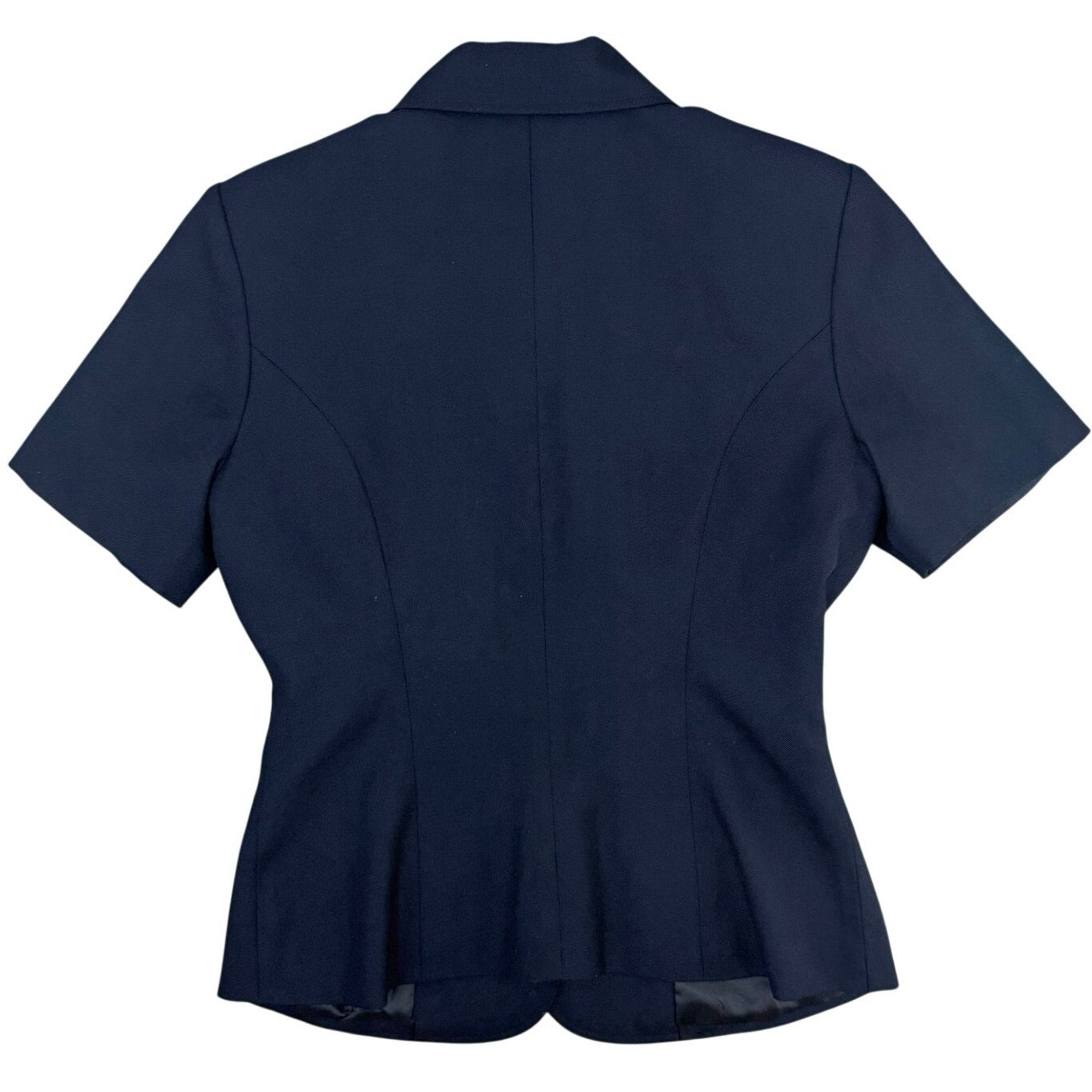 Vintage 80s Murphy and Hartelius Navy Skirt Suit Set 6R 8A Career Office USA
