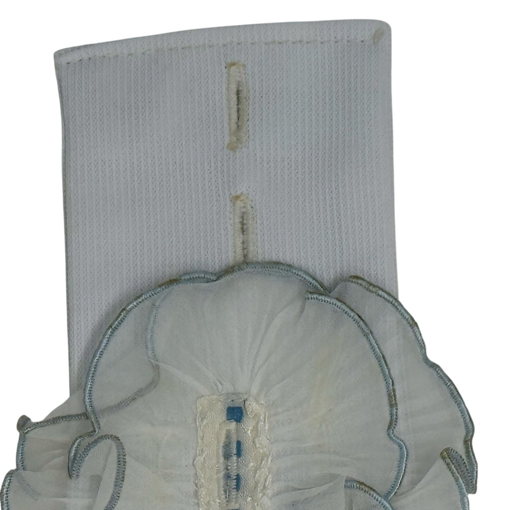 Vintage 60s Ruffled Dickey Collars with Trim Set of 3