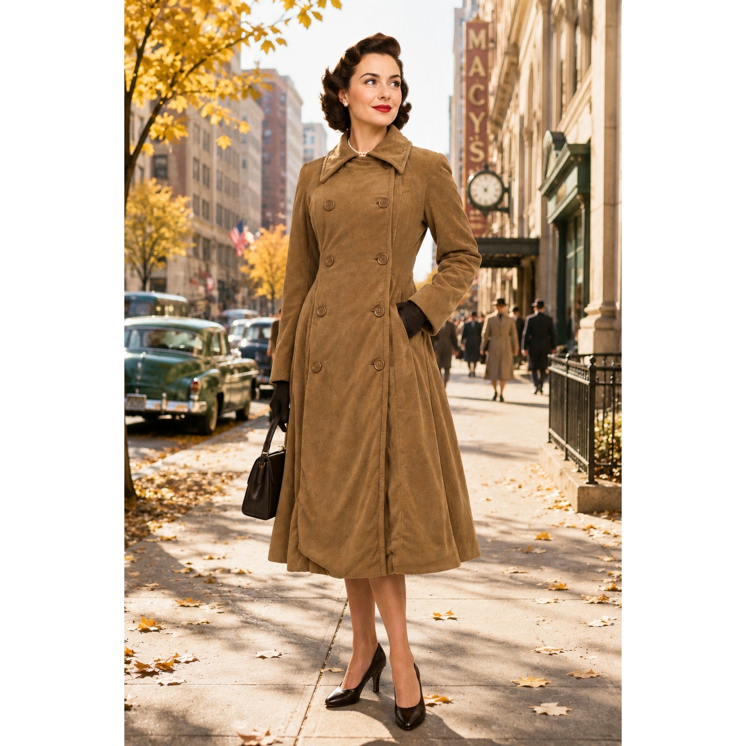 Vintage 60s Women’s XS Susan Lynne USA Union Made Trench Coat