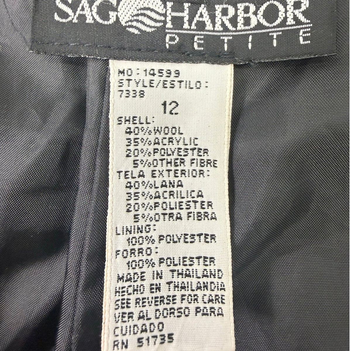 Vintage 90s Sag Harbor Women's 26 Red Plaid Wool Blend Pleated Shorts