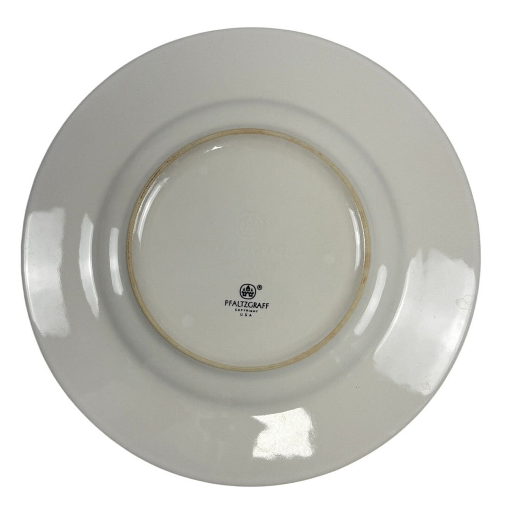 Vintage 90s Pfaltzgraff April Floral Salad Dessert Plates Set of 8