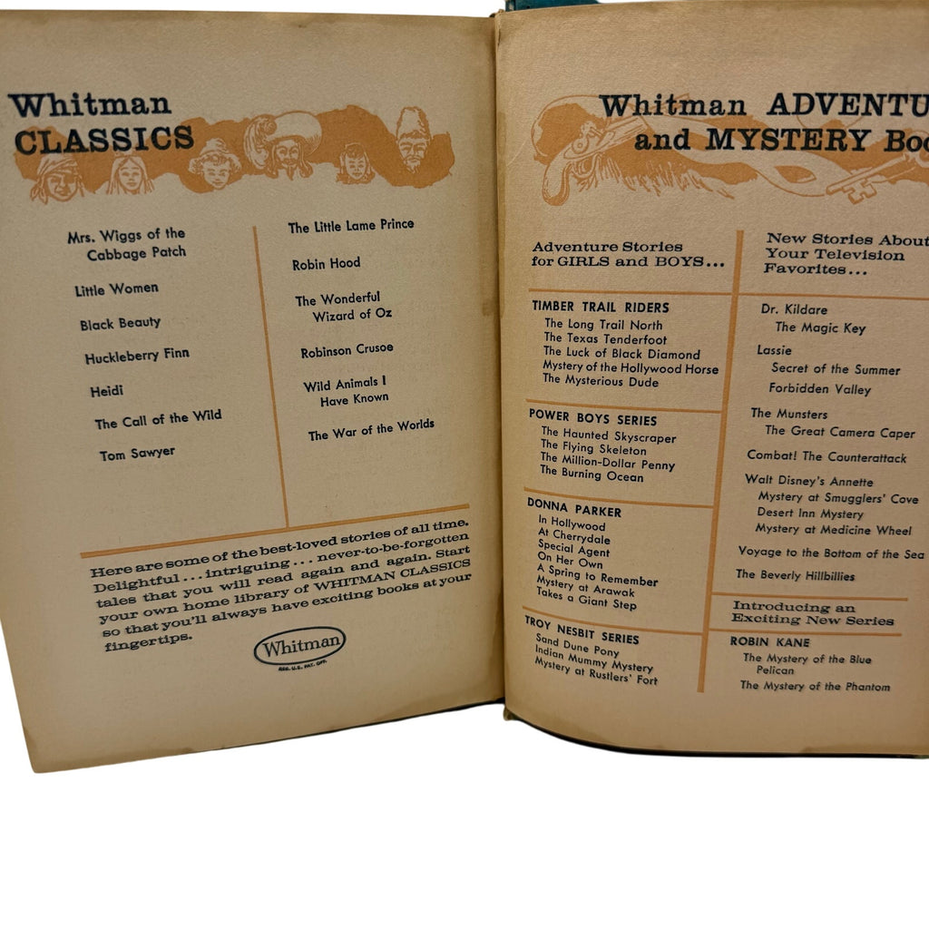 Vintage 50s Bobbsey Twins in the Country Whitman Hardcover Book