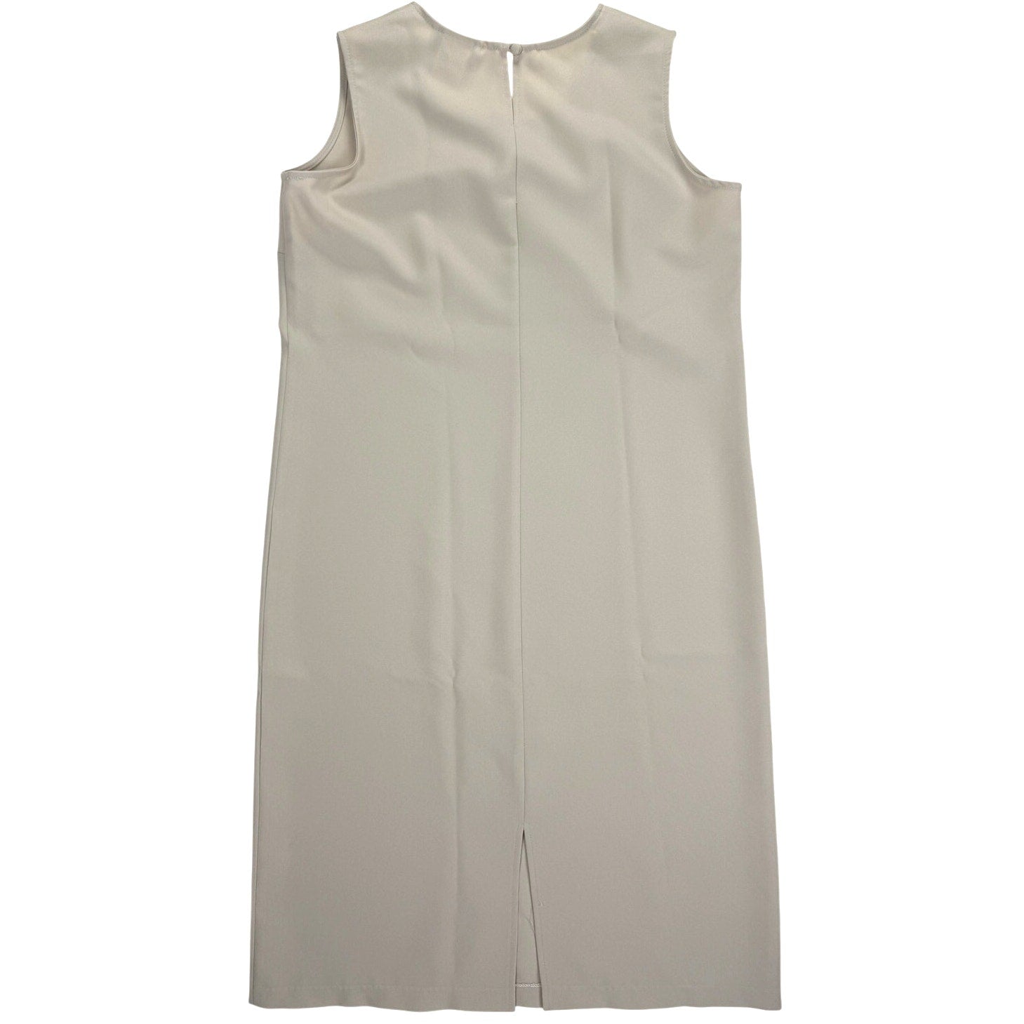 Vintage Pride & Joy Beige Sleeveless A-Line Shift Midi Dress Size 16
