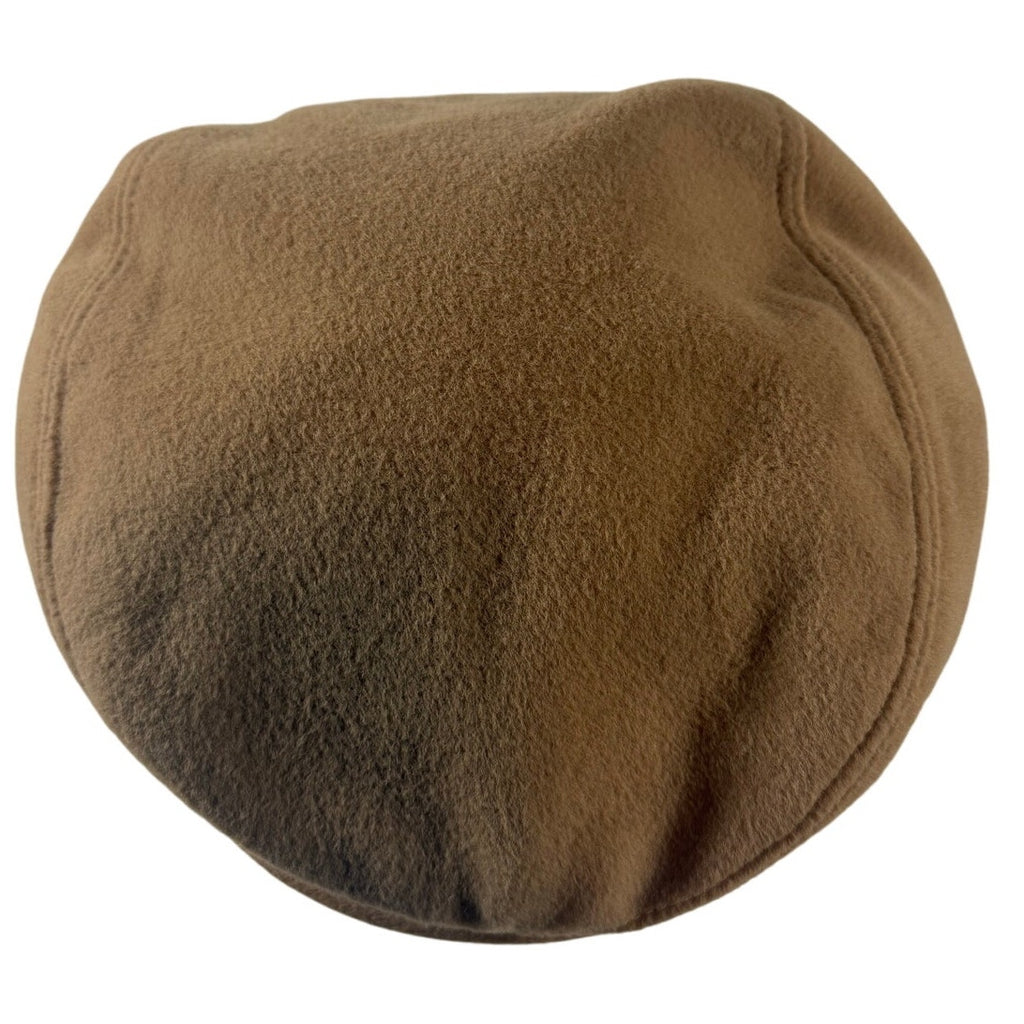 Vintage 60s Brown Tan Wool Newsboy Hat Men’s Medium Snap Bill Stetson