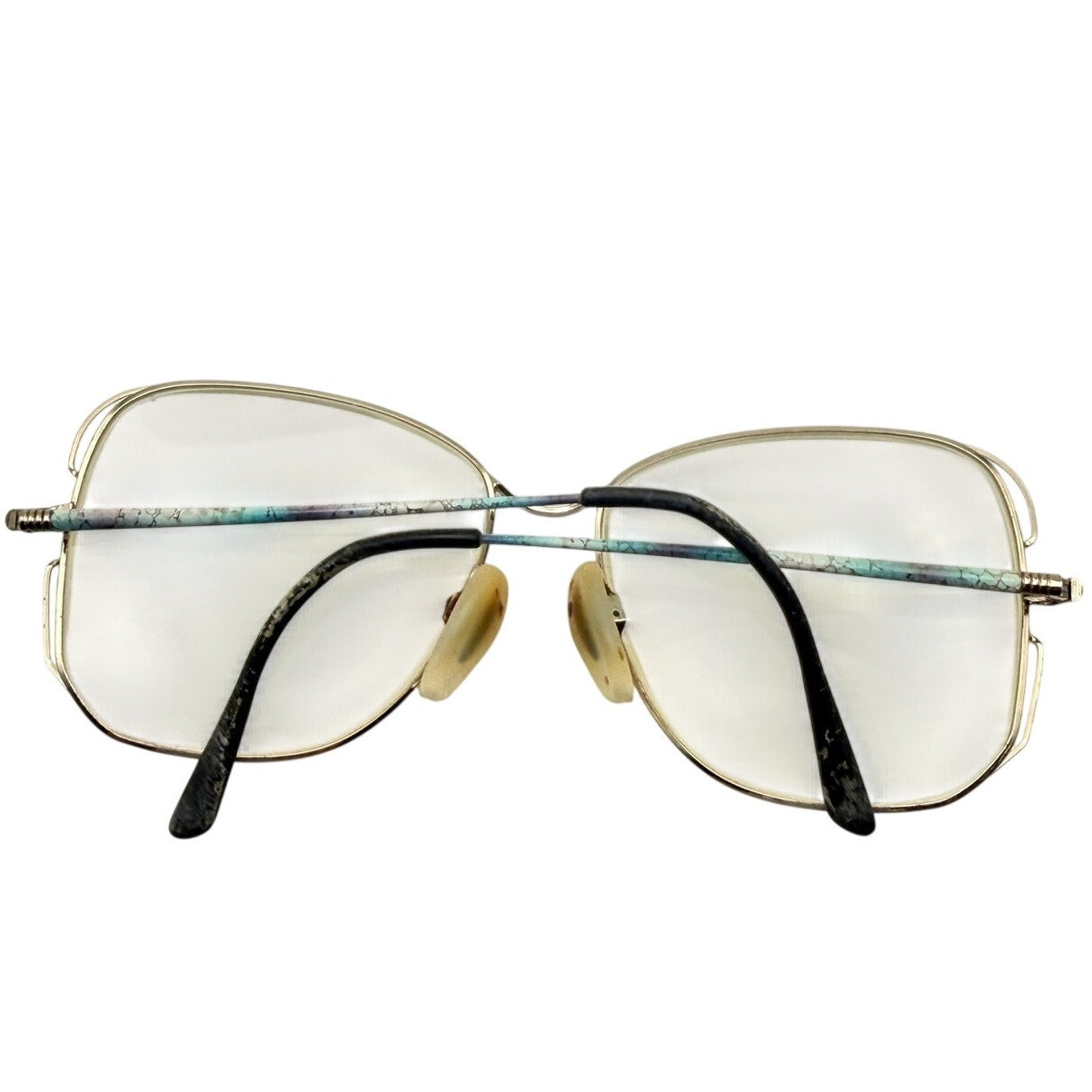 Vintage Society Optiks D856 307 Eyeglass Frames Gold 56-15-135 France