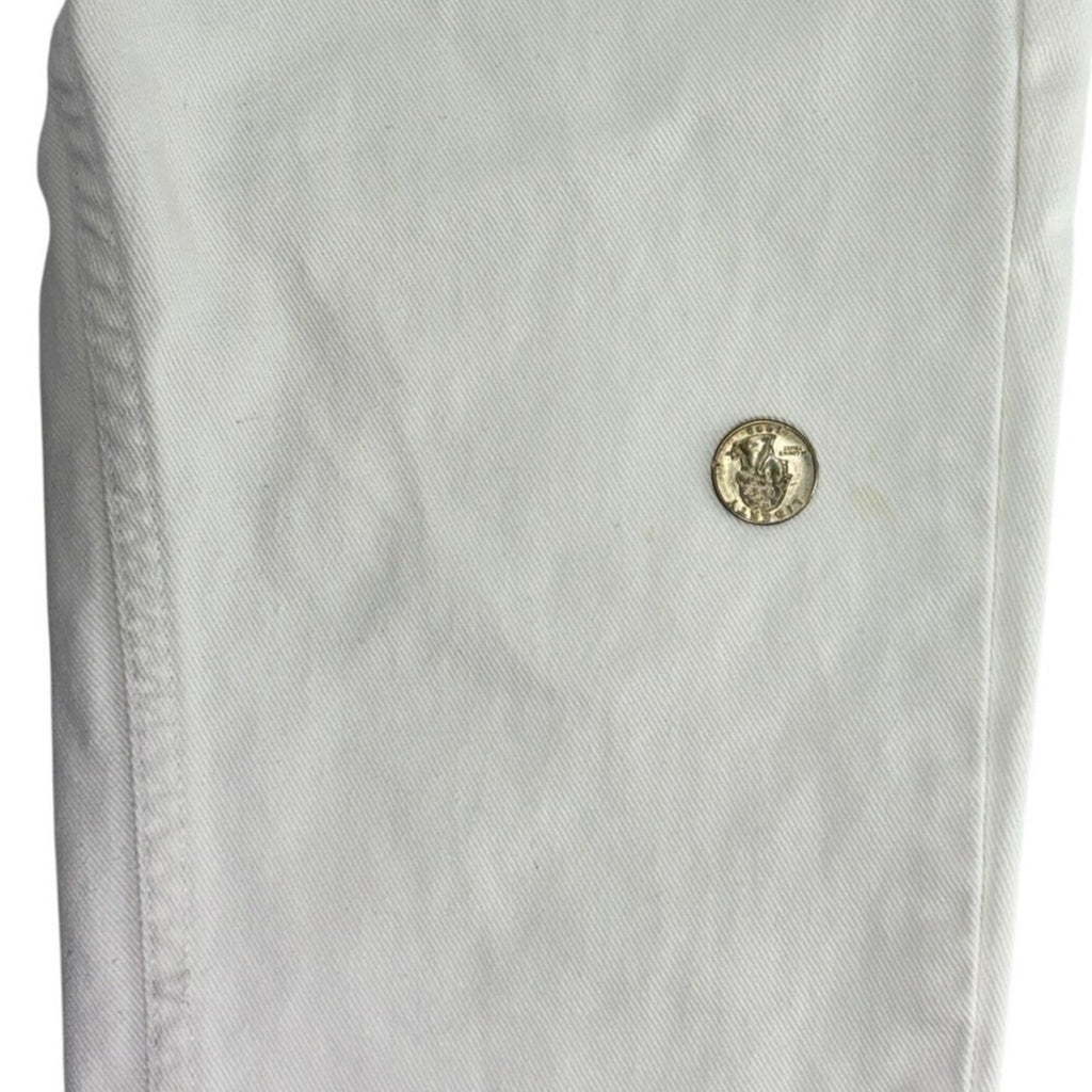 Womens Y2K White Jeans