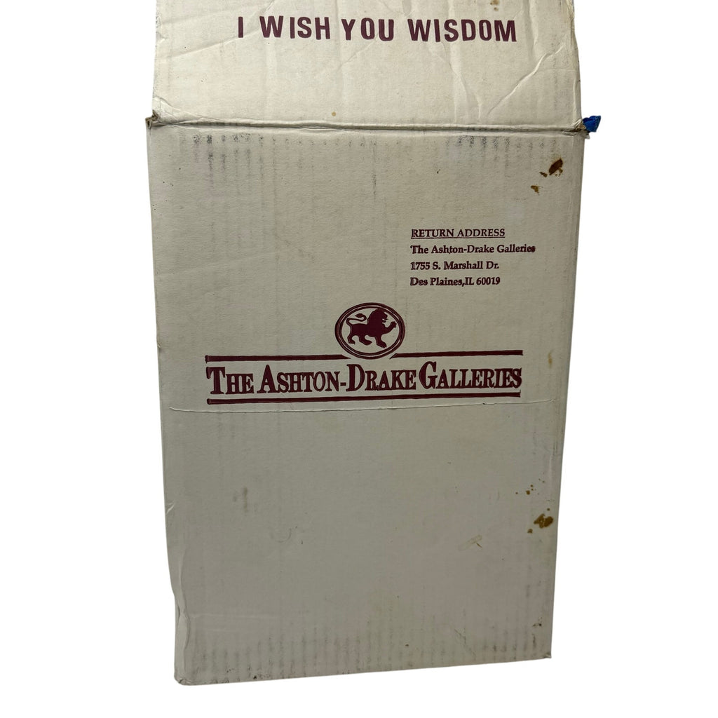 Vintage 90s Ashton-Drake “I Wish You Wisdom” Porcelain Baby Doll Kruger