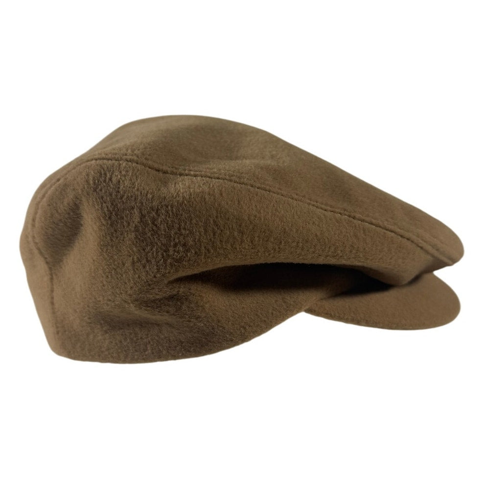 Vintage 60s Brown Tan Wool Newsboy Hat Men’s Medium Snap Bill Stetson