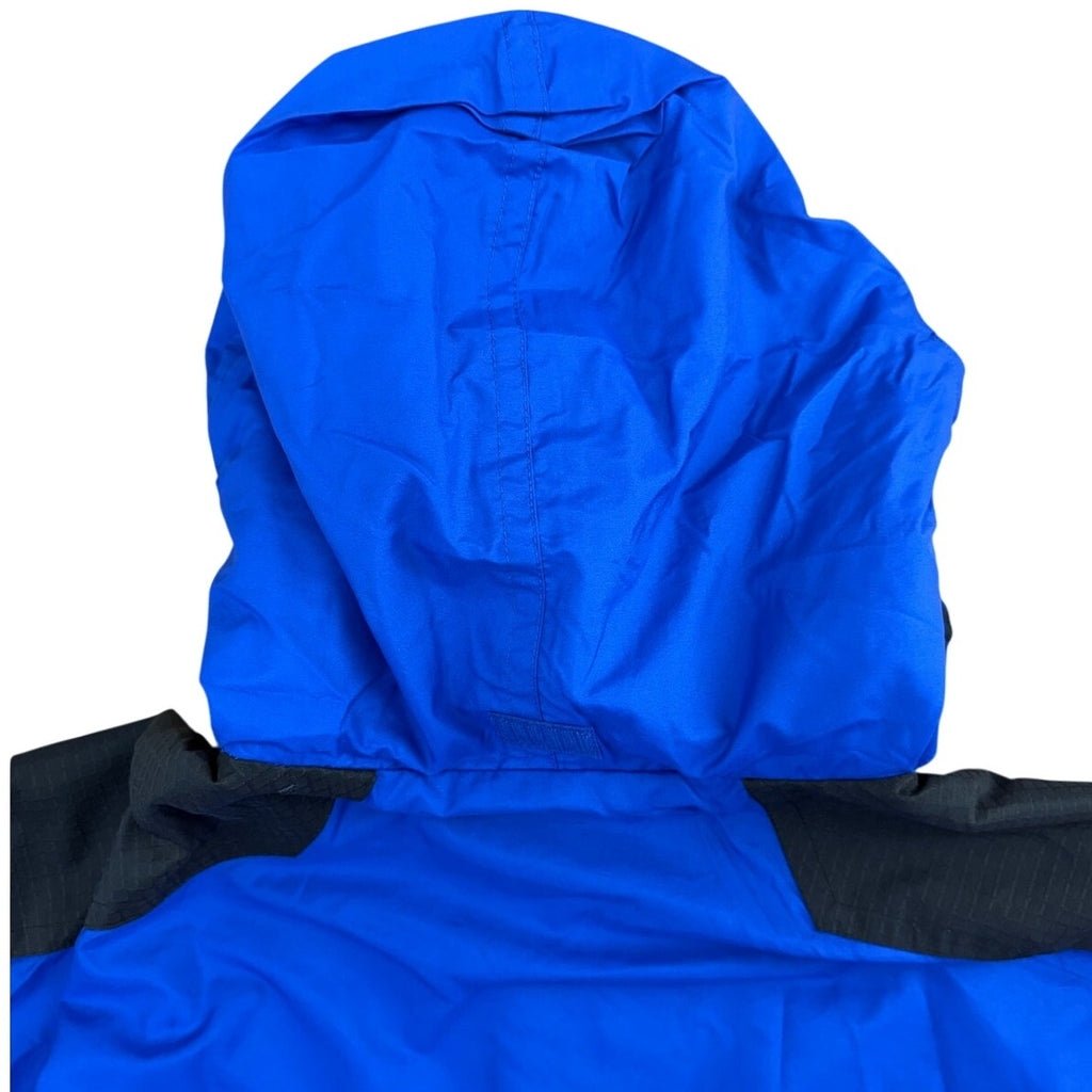 Vintage 90s Nordica Classics Blue Pullover Windbreaker Jacket Hooded Men's XL