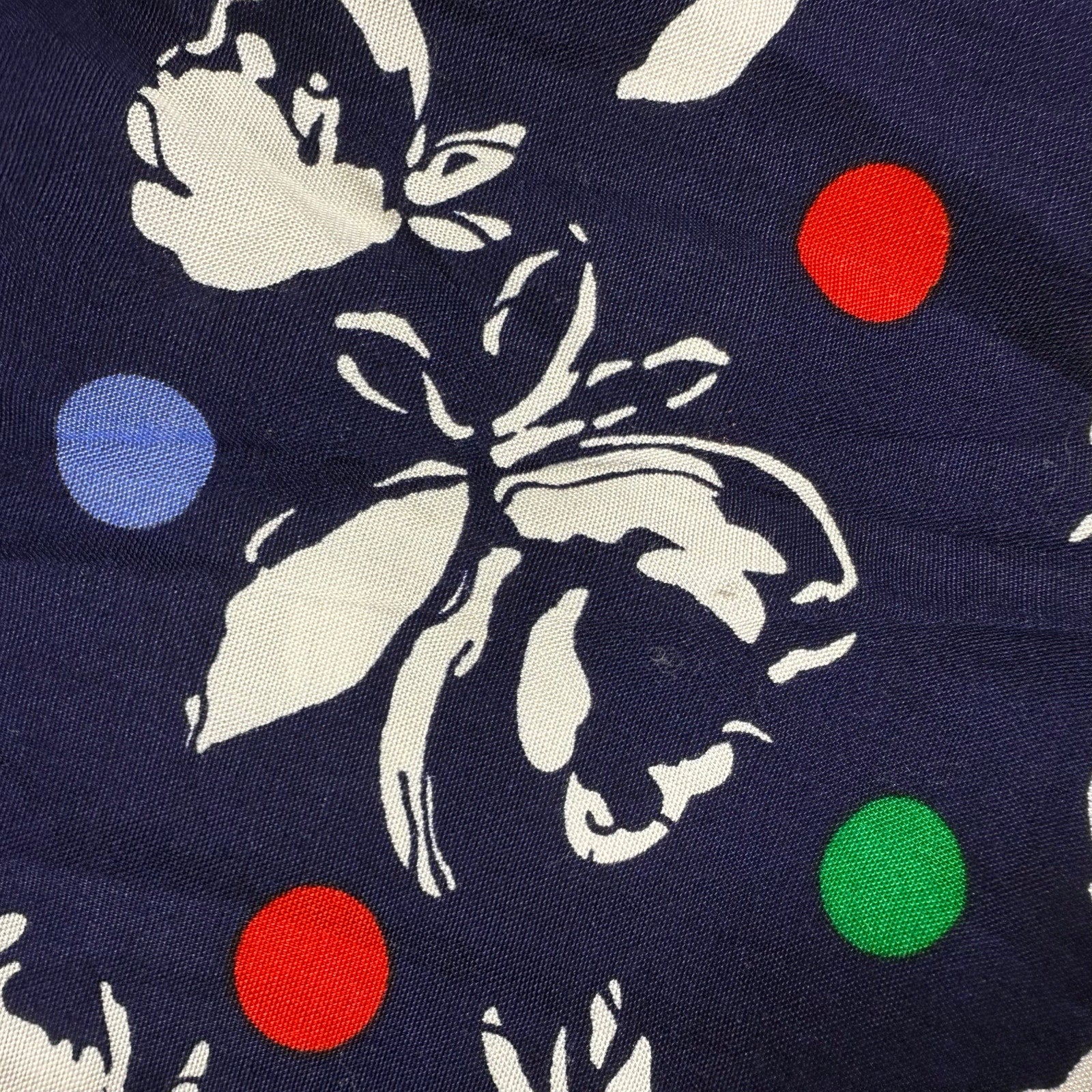 Vintage 80s Women's 6 Pendleton Miss Sophisticates Floral Polka Dot Skirt