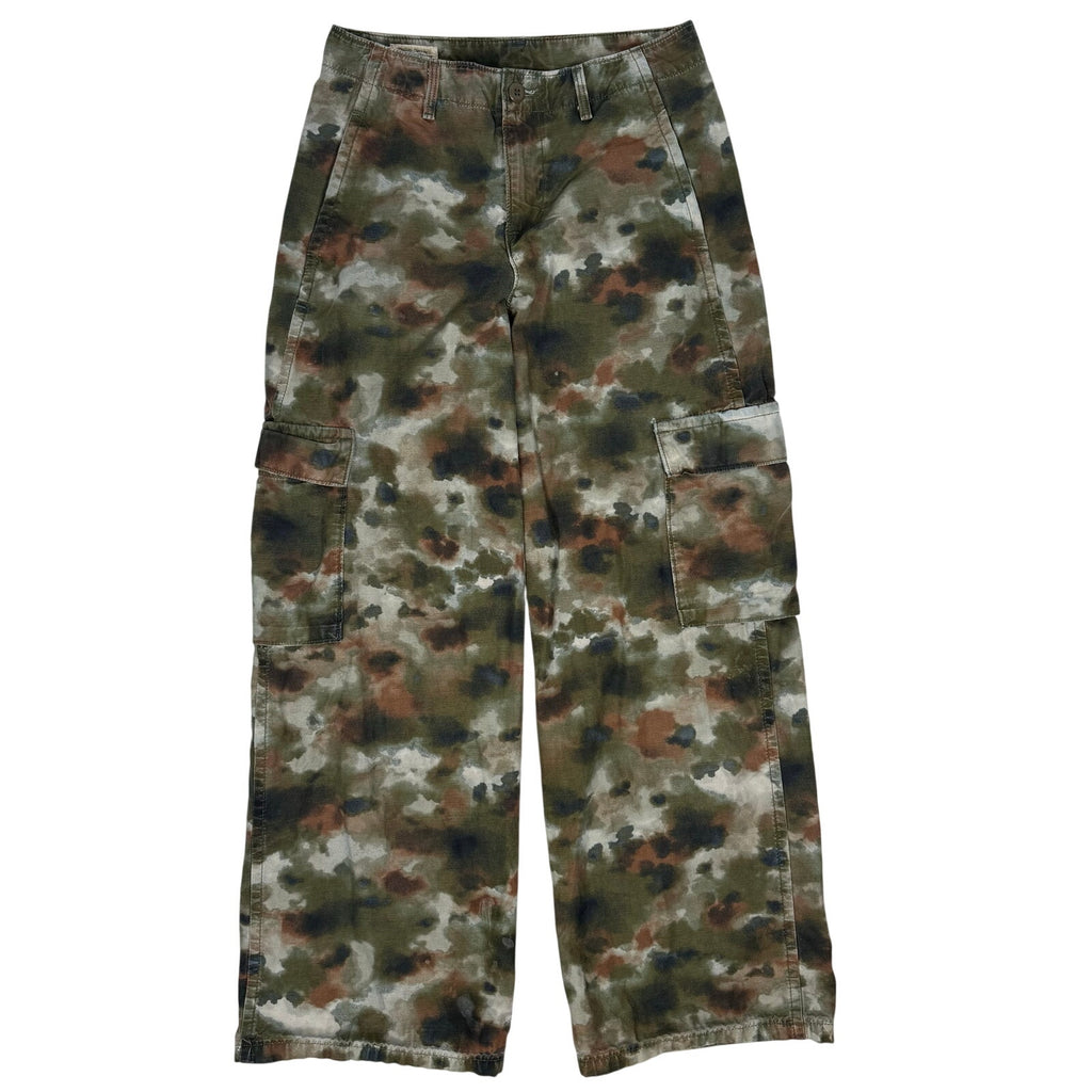 Womens Y2K Camo Pants