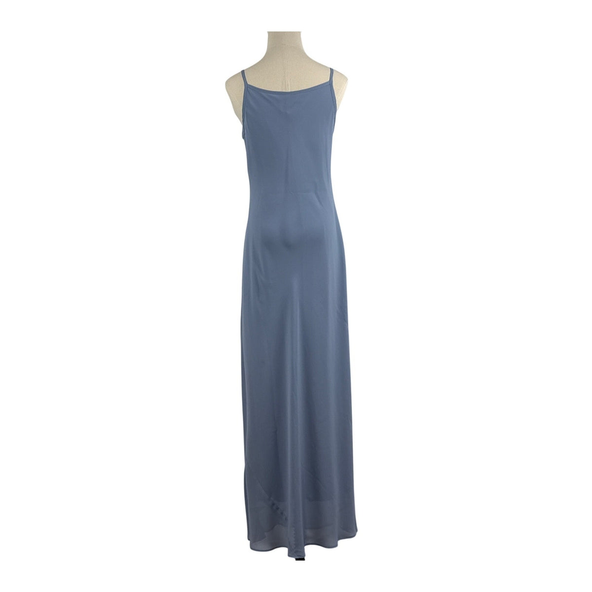 Vintage 90s Alyn Paige Lavender Blue Slip Maxi Dress USA Women's 9/10