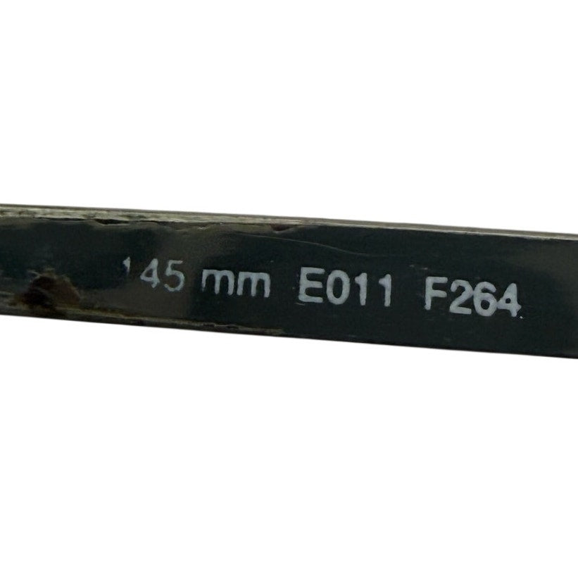 Vintage 80s Men's Frames Aviator Eyeglass Frames Gray Silver Metal 57-15