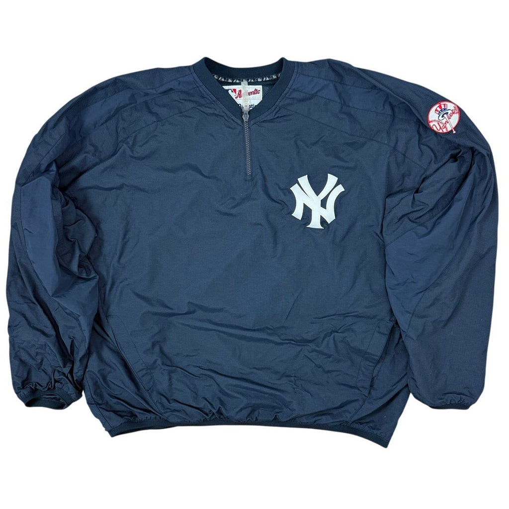 Majestic New York Yankees Authentic Collection Quarter Zip Pullover XL