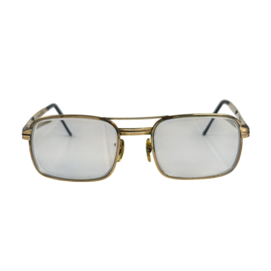 Vintage 60’s SRO Gold 12K Gold Filled Rectangular Eyeglass Frames 5¾”