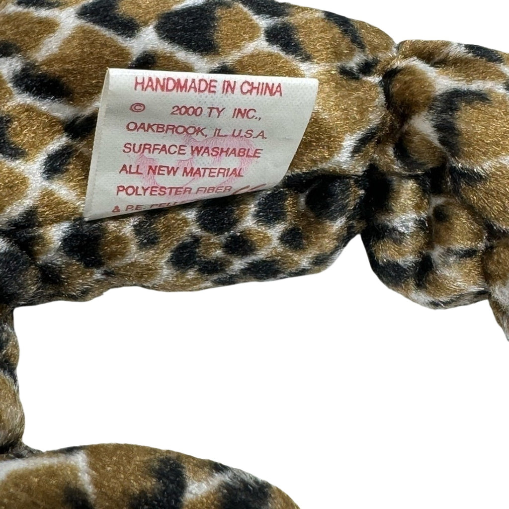 TY Beanie Baby The Snake Chinese Zodiac Plush 1990s Stuffed Animal