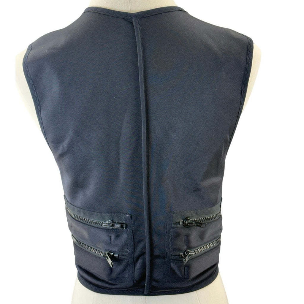 Vintage 90s PFG Weighted Vest Womens Small Black Pink 2.5 lb