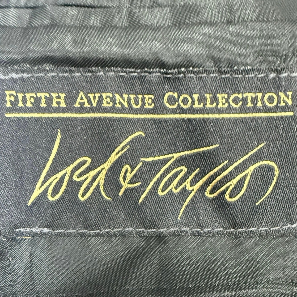 Vintage 90s Men's 42R Black Velour Blazer Jacket Lord & Taylor Fifth Ave