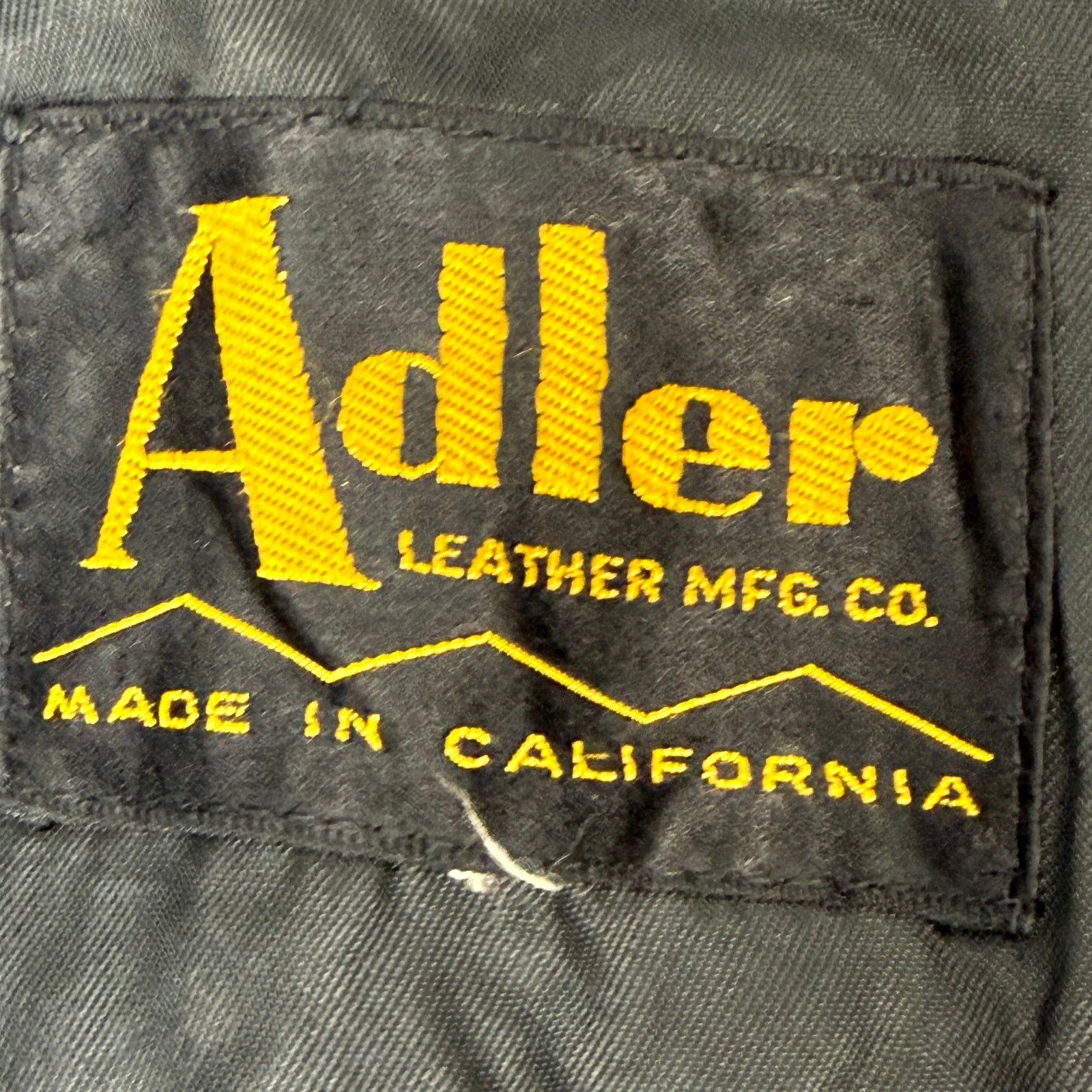 Vintage 70s Adler Women's Small Black Leather Jacket Trench Style