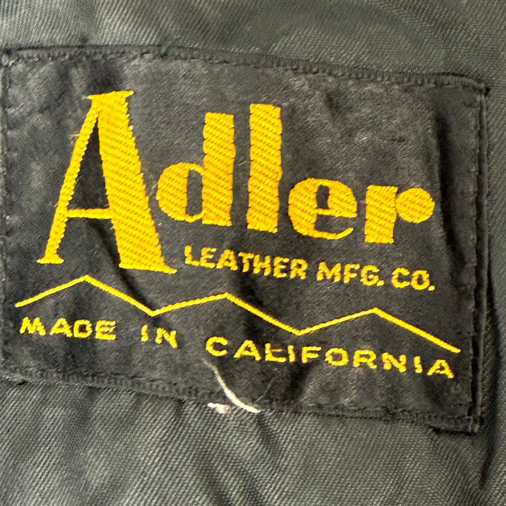 Vintage 70s Black Leather Trench Jacket Mid Length Women's Small Heart Pockets