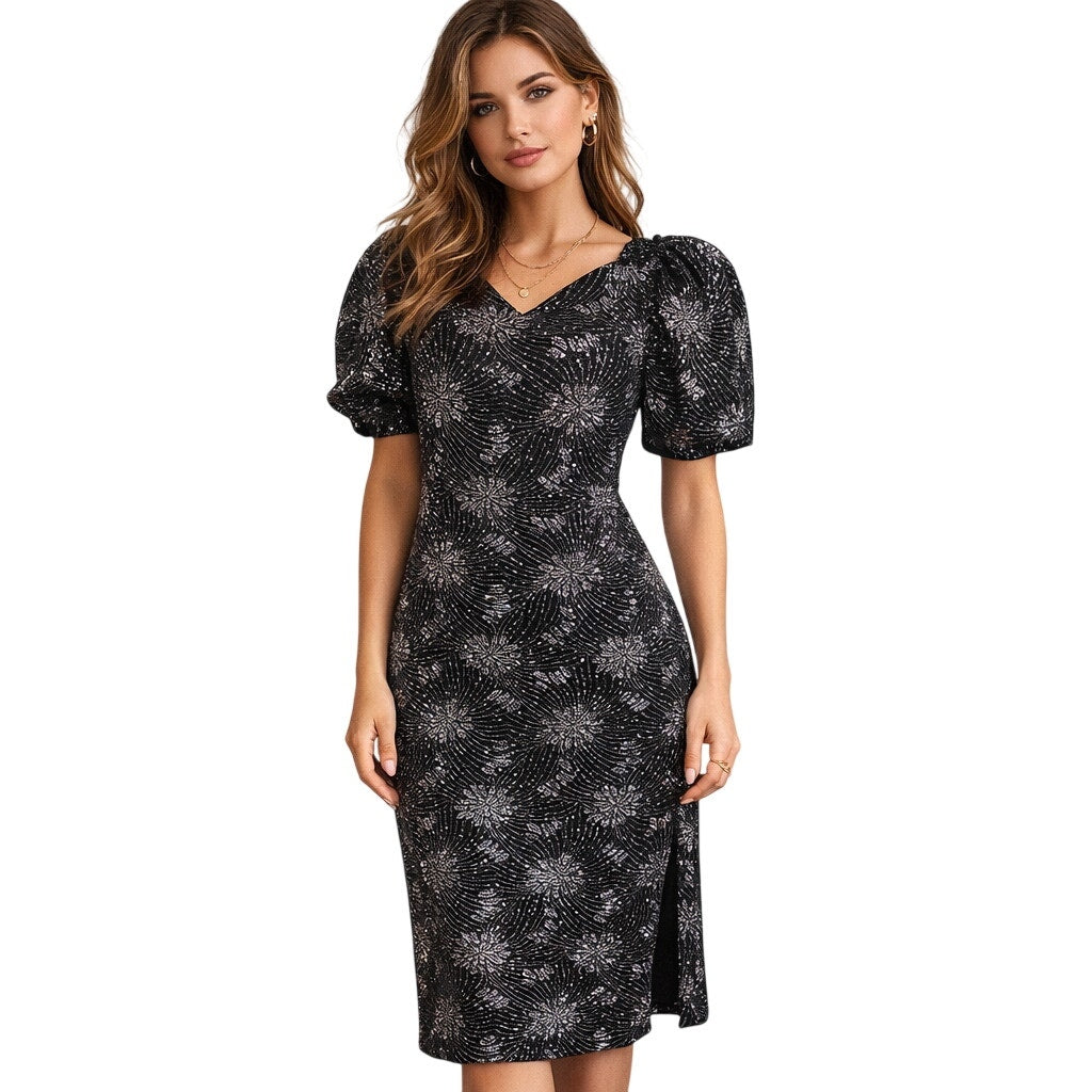 Womens 90s Party Dress
