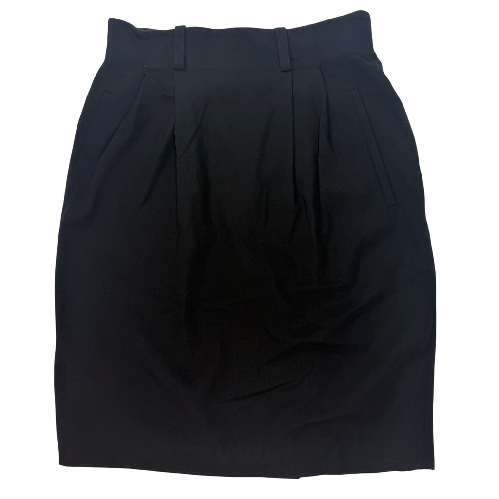 Vintage 90s Women's 6 Black Wool Pencil Skirt Anne Klein II Lined