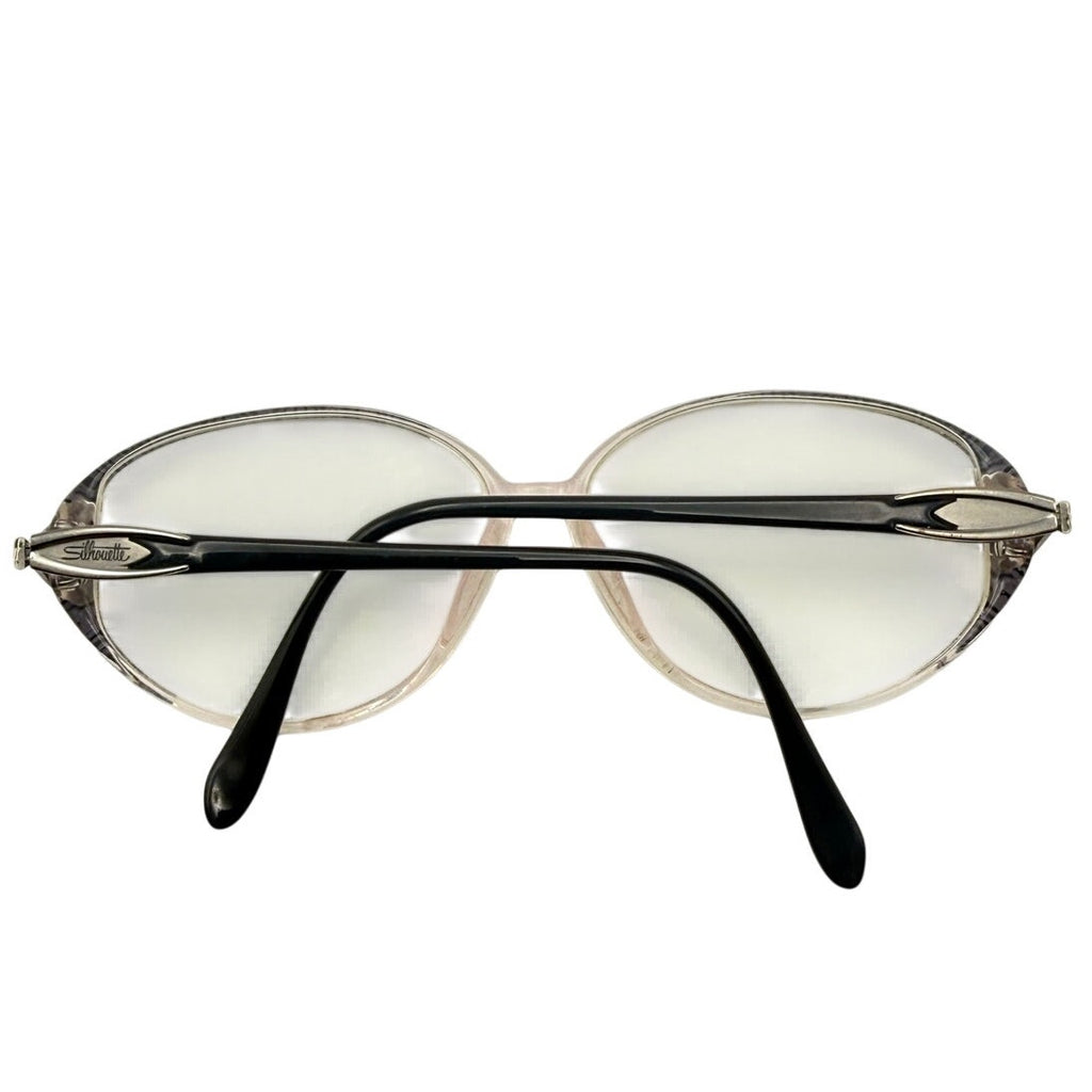 Vintage 90s Silhouette SPX M1883 6060 Austria Eyeglass Frames 56-12-135 Silver