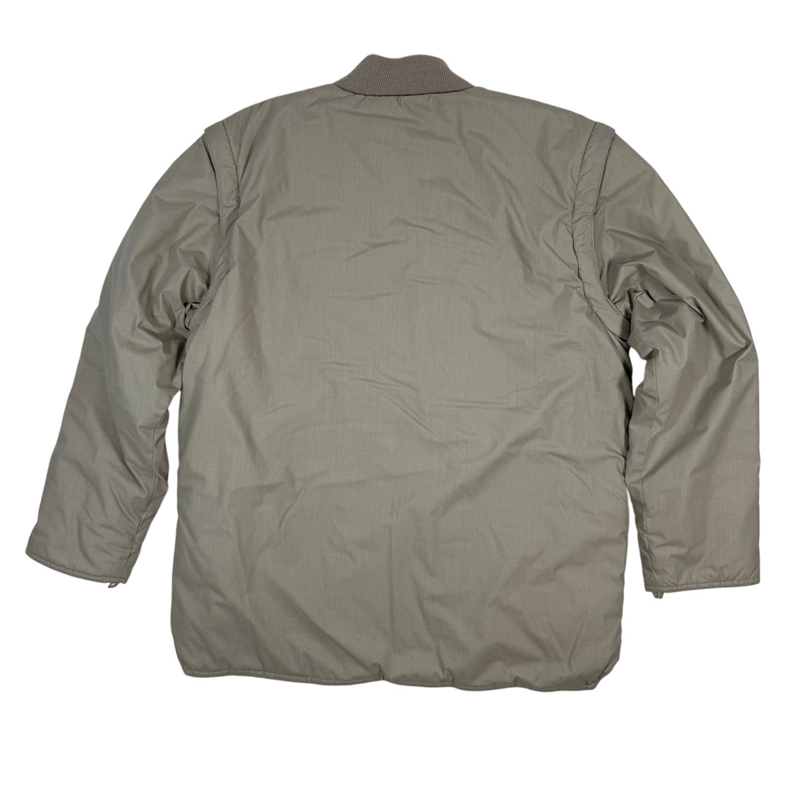 Vintage 90s Quilted Jacket Removable Sleeves Men's Small Hunt Club Classic