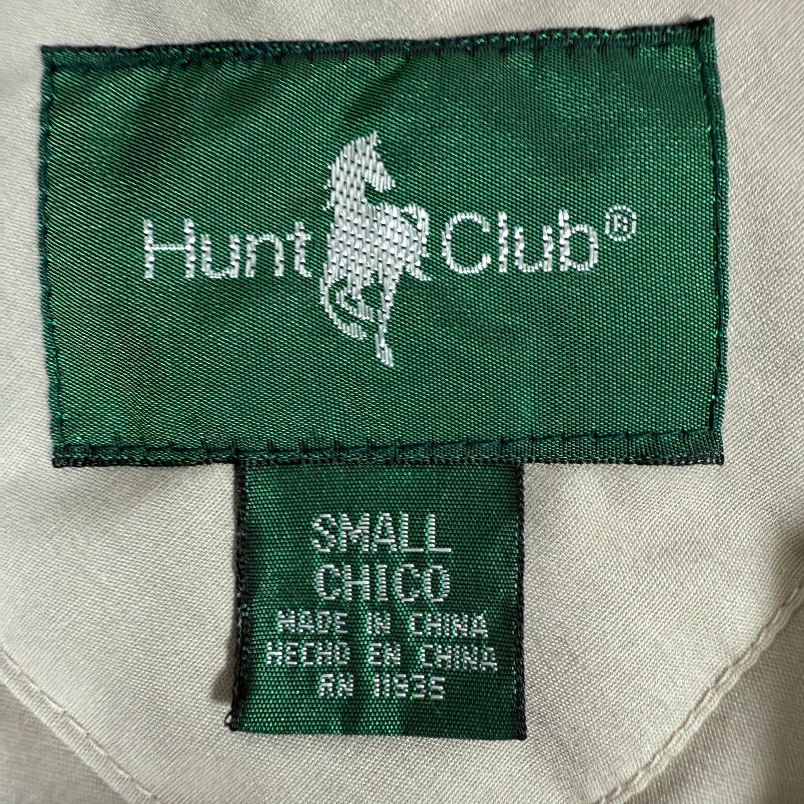 Vintage 90s Men's Small Quilted Jacket Converts to Vest Hunt Club