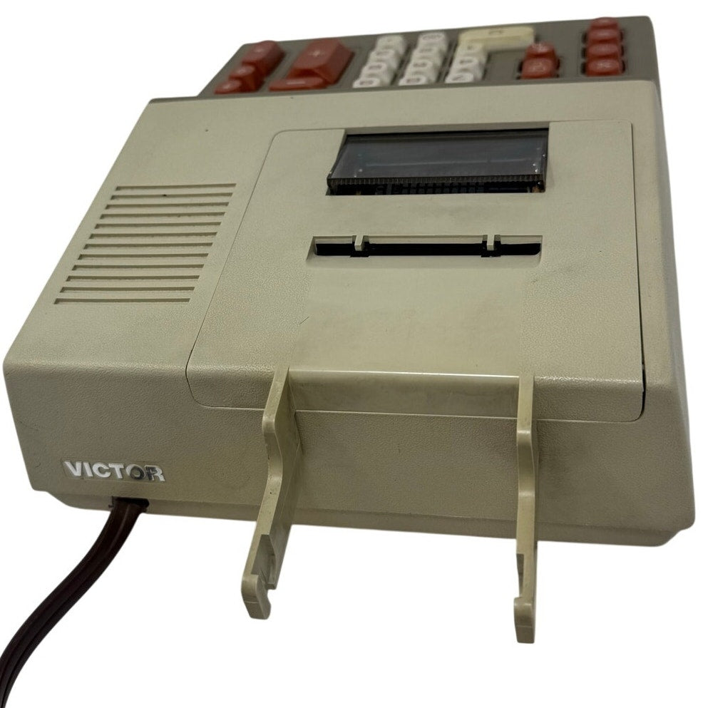Vintage 70s Victor 120 Printing Calculator Adding Machine Desktop