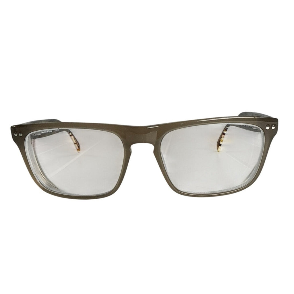 Mikli ML1260 C029 Olive Brown Rectangle Eyeglass Frames France 55-17-140