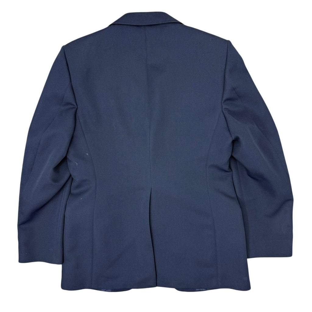 Vintage 70s Ratner & Ratner Michael Novarese 3 Piece Suit 38R Navy