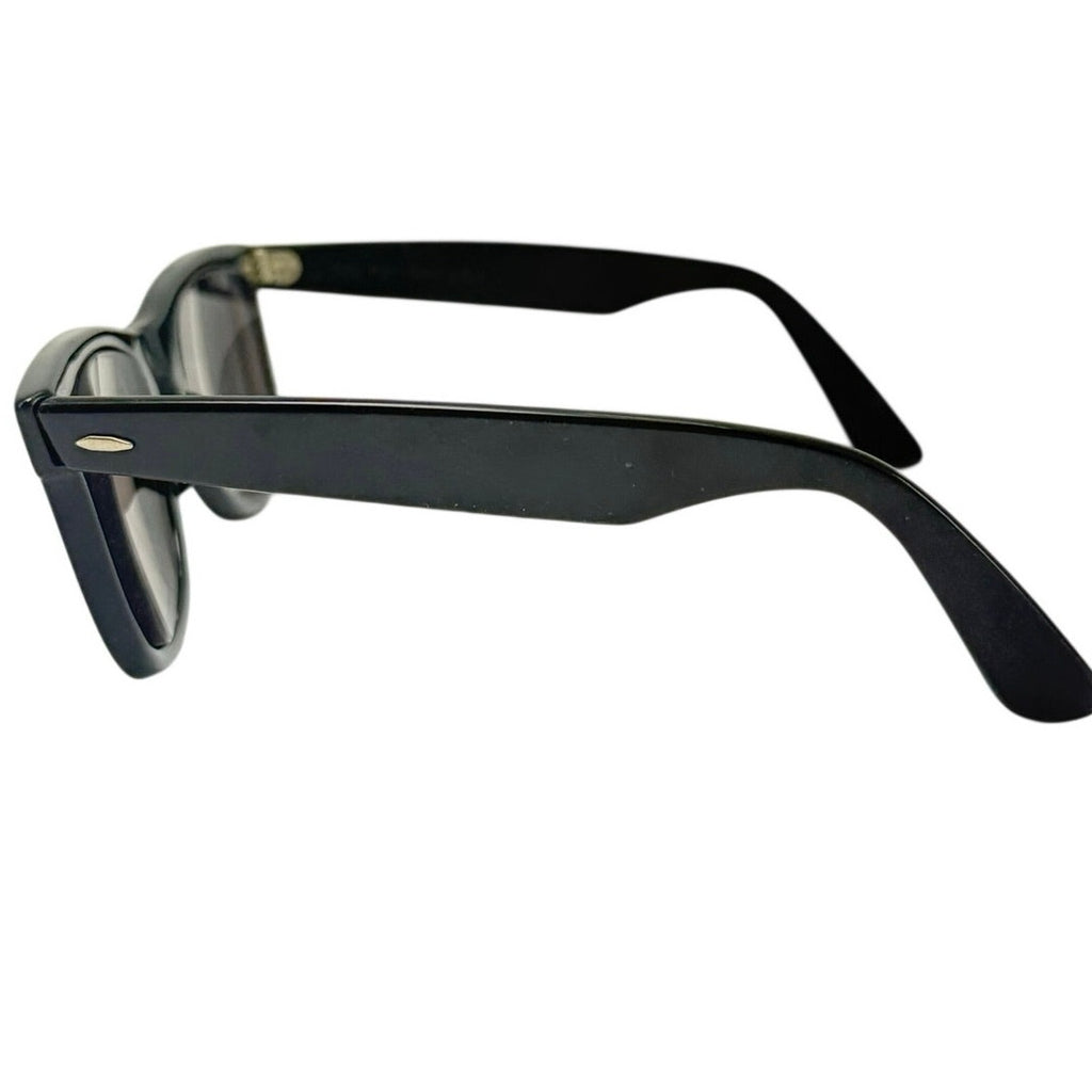Vintage 60s Ray-Ban B&L Wayfarer 5024 Black Sunglasses USA