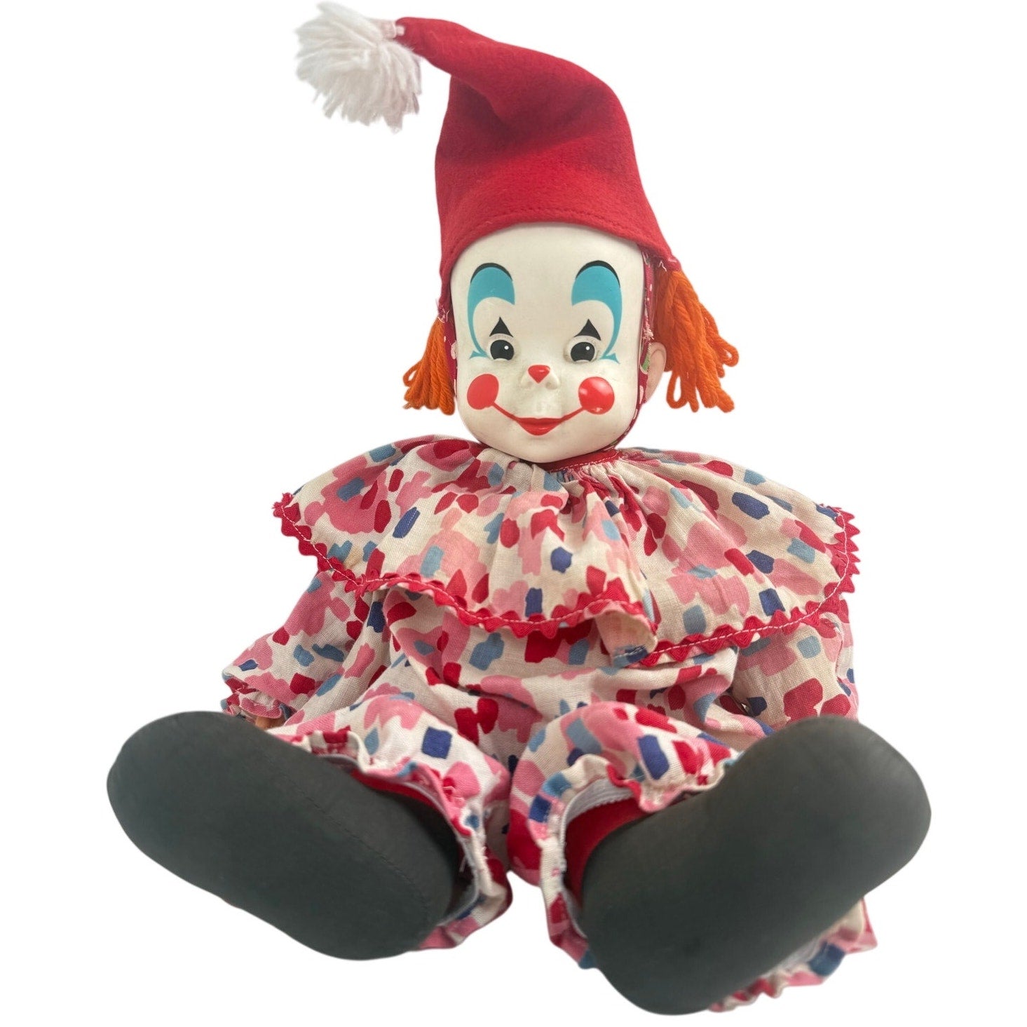 1965 Mattel Patootie Talking Clown Doll Vintage 16" Soft Body