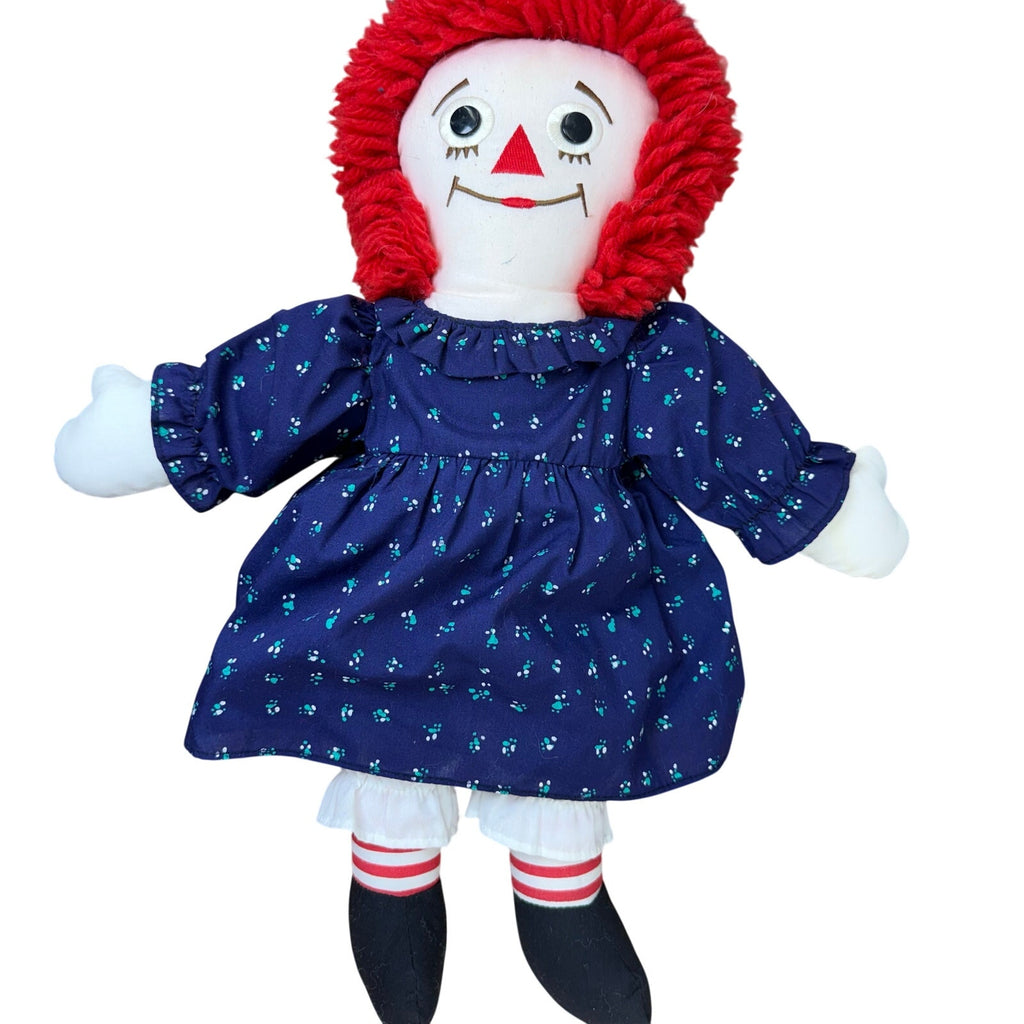 Toys 90s Raggedy Ann Soft Cloth Doll