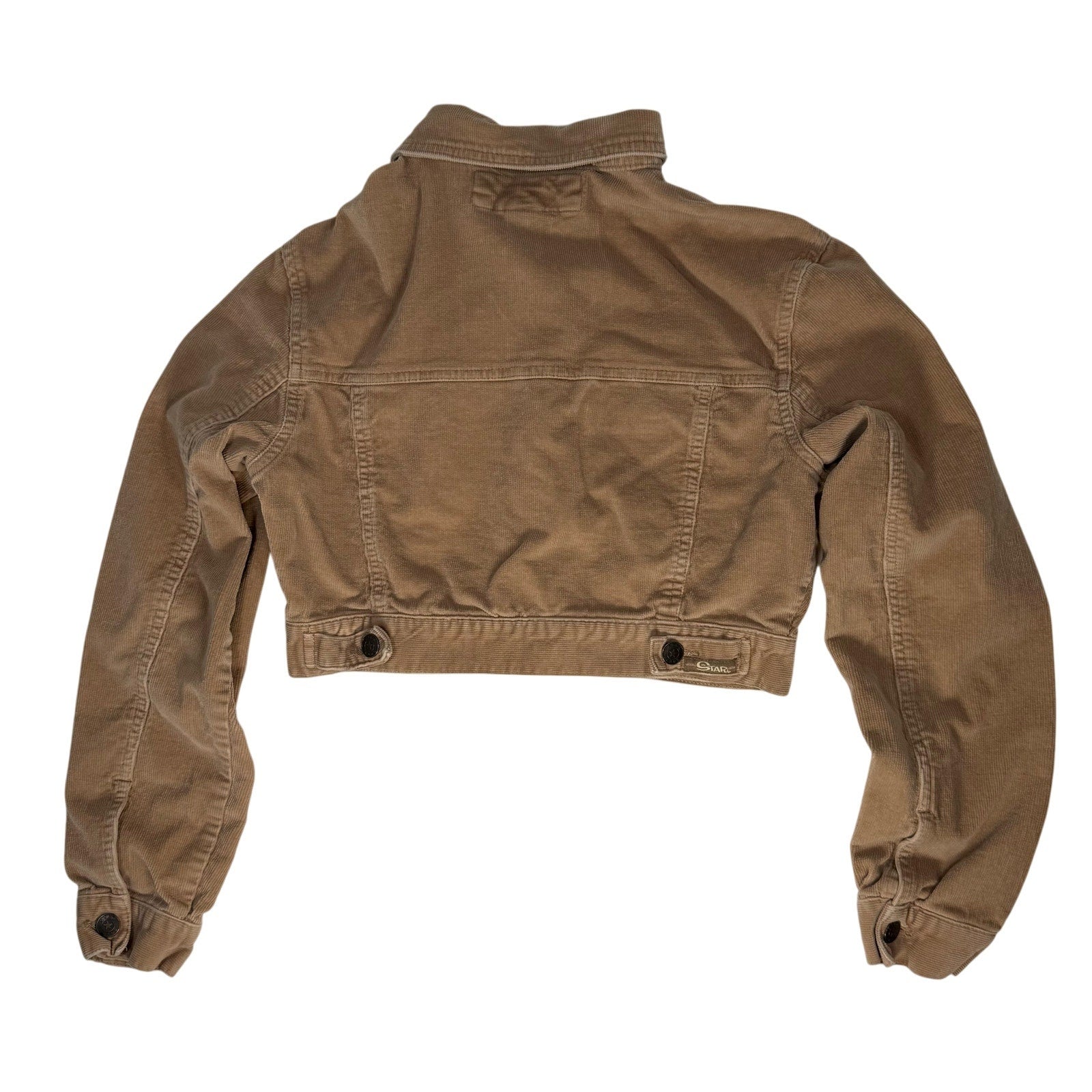 Women’s 00s Corduroy Jacket Small Tan by Star Y2K