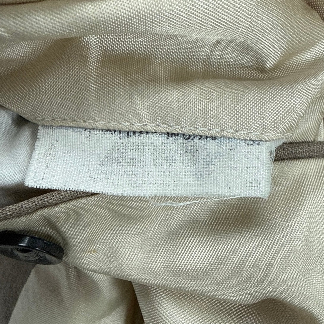 Vintage 90s Stafford Executive Taupe Double Breasted Suit Men's Large USA