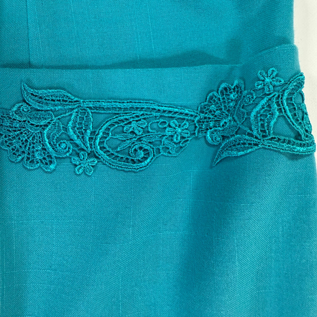 Womens 80s Midi Dress