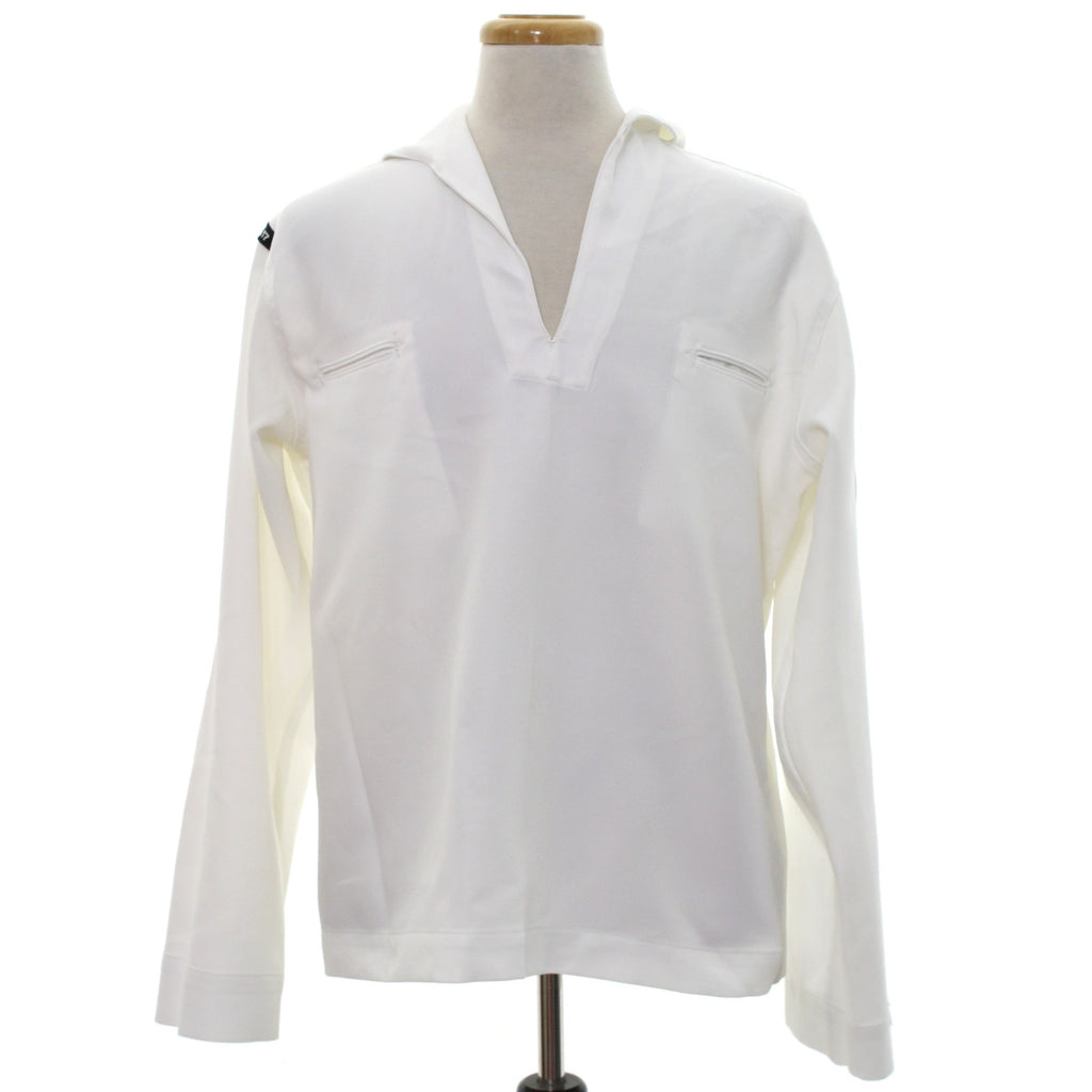 Vintage 80s US Navy Dress White Jumper Petty Officer 1st Class 46L
